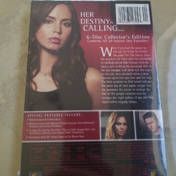 DVD Tru Calling Complete 1st Season nwt - Picture 2 of 2